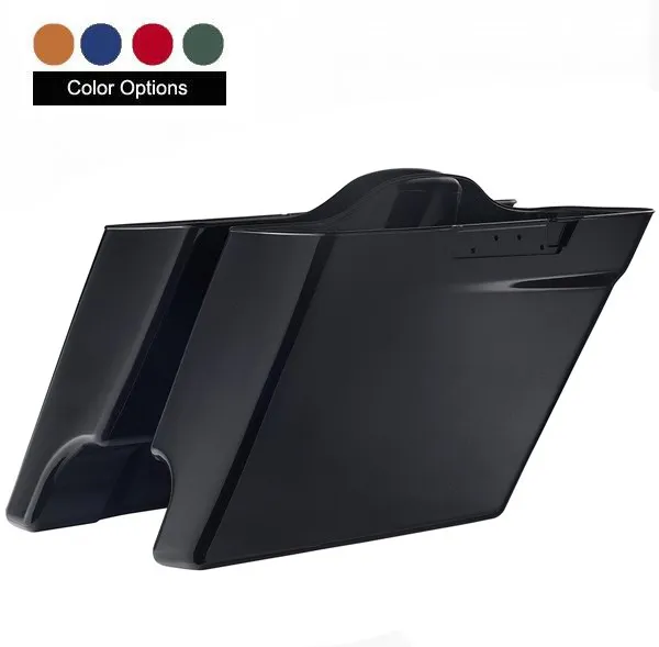 Stretched Extended Saddlebag Bottoms for Harley Davidson 2014+ Touring – Color Matched