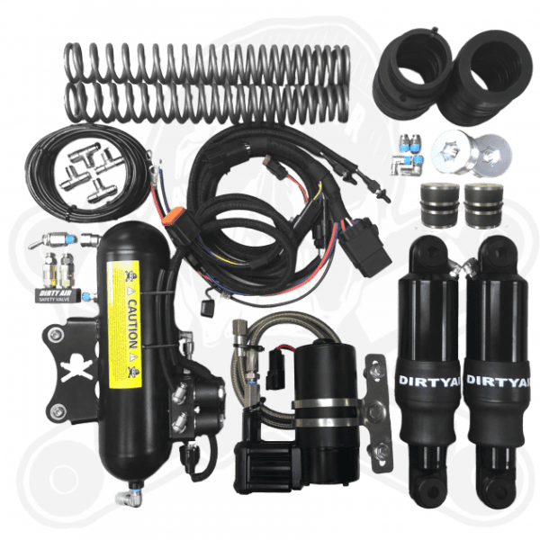 DIRTY AIR "STEALTH" Fast Front+Rear Air Suspension System