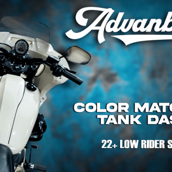 COLOR-MATCHED TANK DASH CONSOLE FOR '22+ Harley Davidson LOW RIDER S/ ST