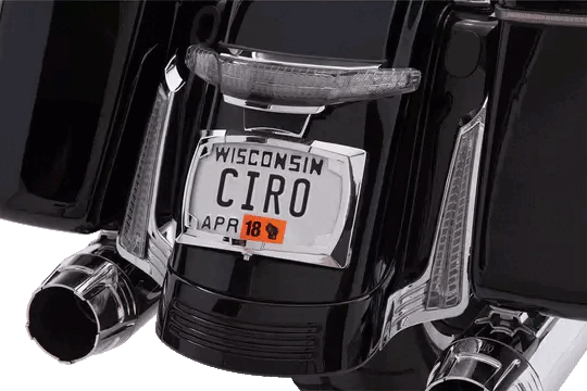 LATITUDE TAIL LIGHT & LICENSE PLATE HOLDER