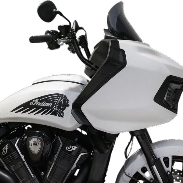 KLOCK WERKS Flare* Windshield - Dark Smoke - 11" - Challenger KWW-04-0584-DS