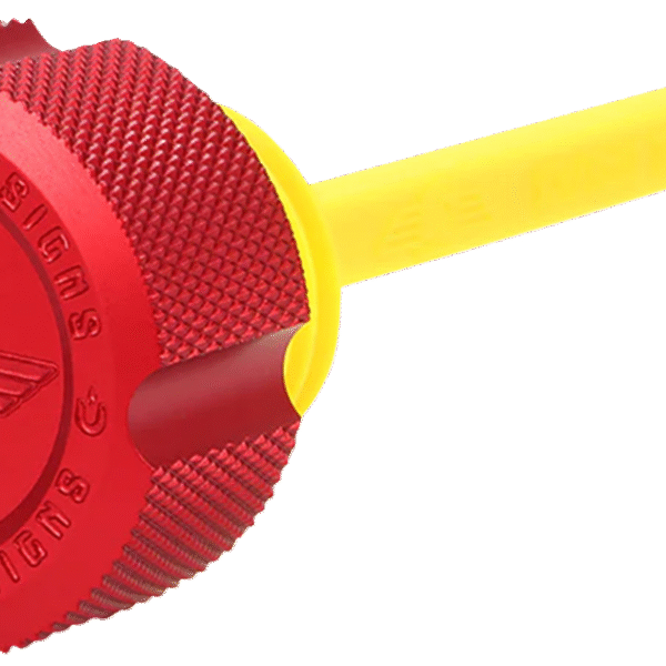 FIGURATI DESIGNS Performance Magnetic Oil Dipstick - Knurled - Red - M8 Touring/Trike FDP01-M8KN-R